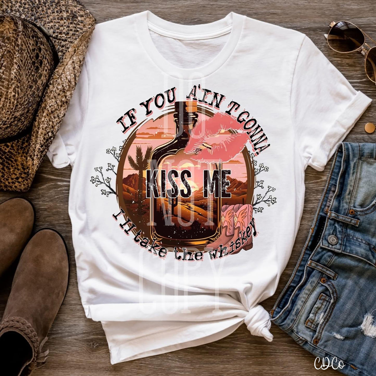 If You Ain't Gonna Kiss Me DTF – Chase Design Co.