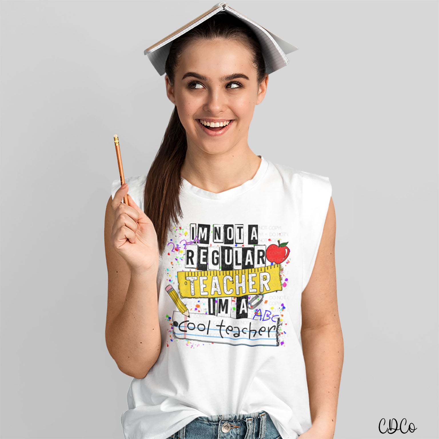 I'm Not a Regular Teacher I'm a Cool Teacher DTF – Chase Design Co.