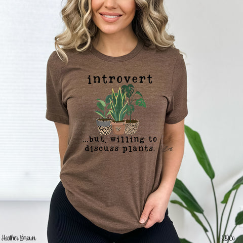 Introvert but Willing to Discuss Plants DTF