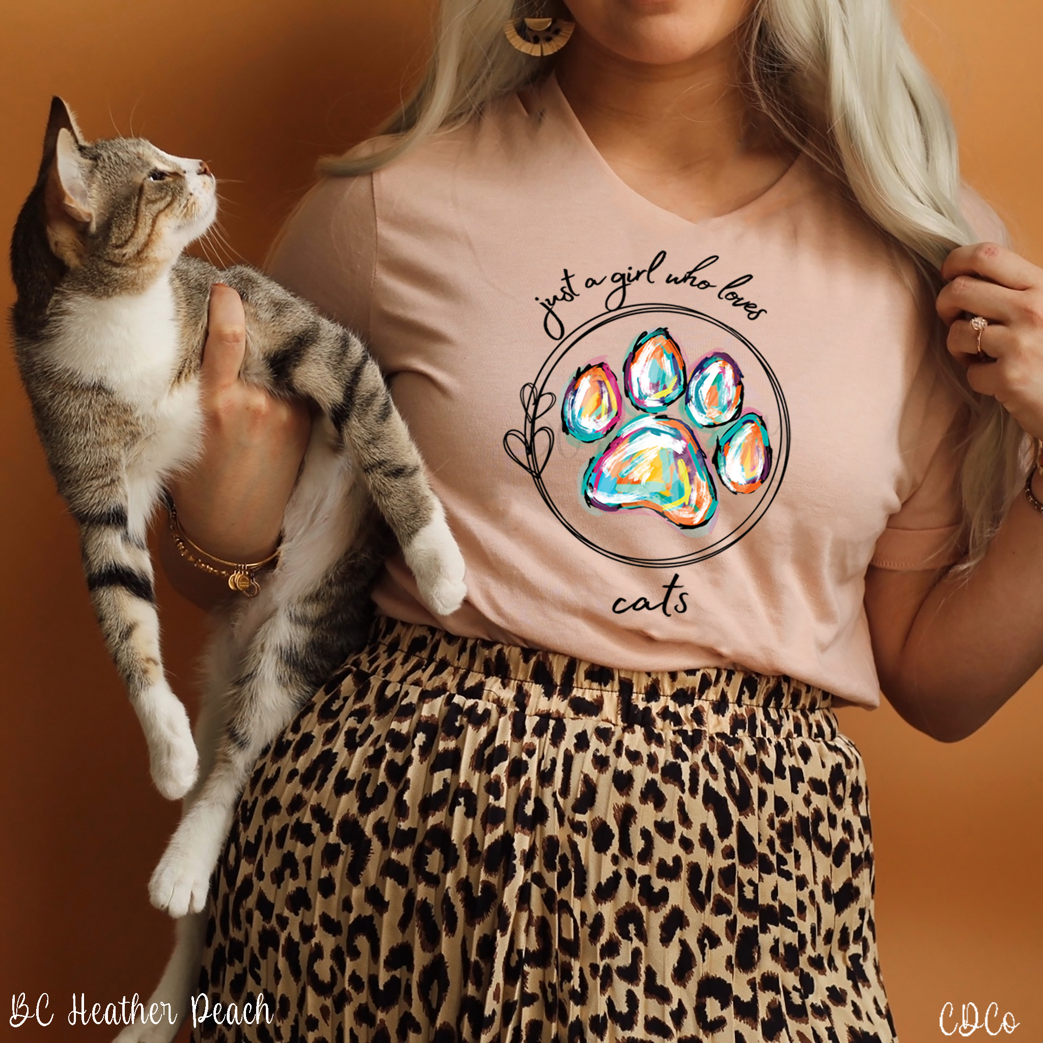 Just a Girl Who Loves Cats *HIGH HEAT* (350°-375°)