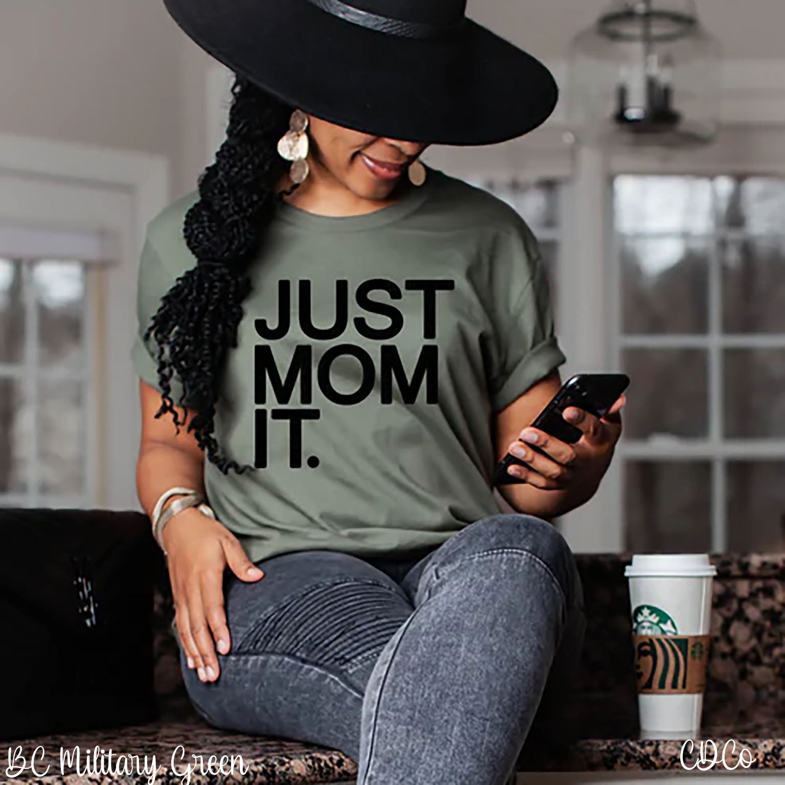 Just Mom It. - Black Ink (325°)