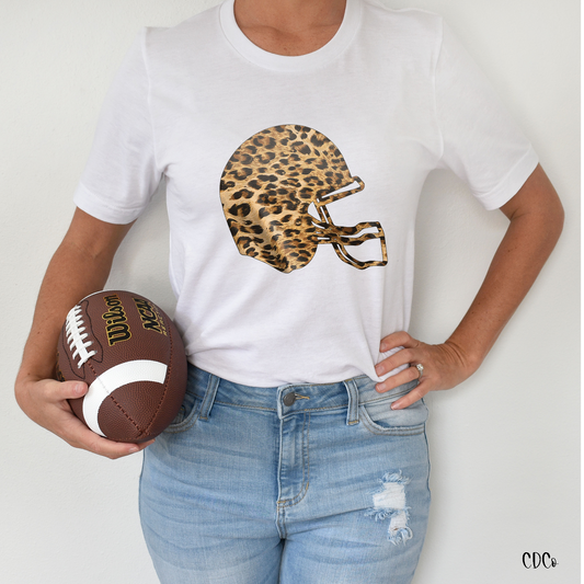 Leopard Football Helmet (325°)