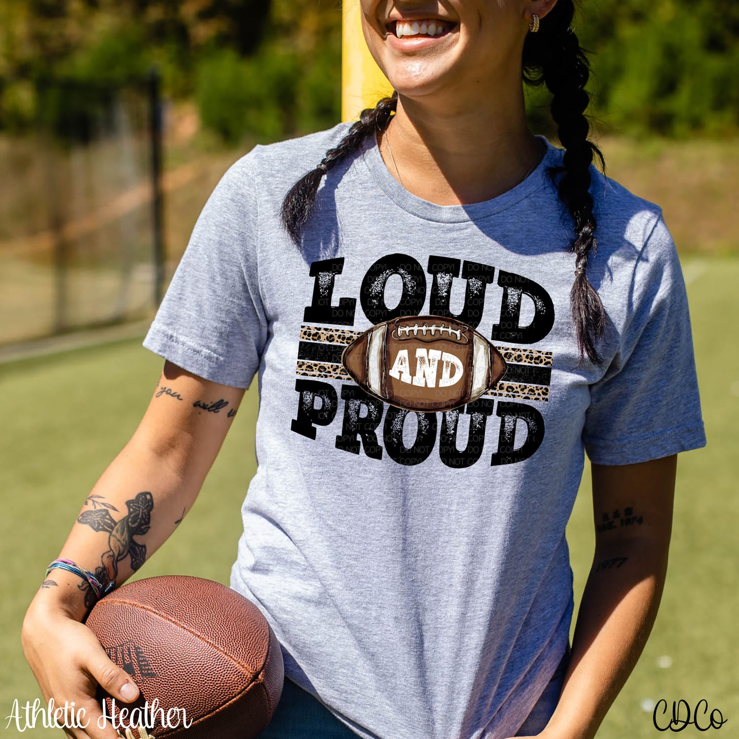 Loud and Proud Football DTF