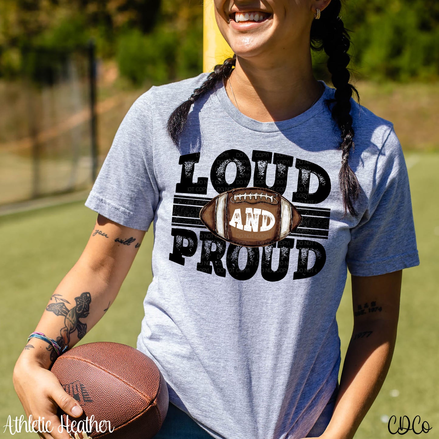 Loud and Proud Football DTF