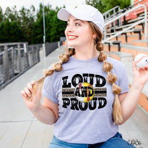 Loud and Proud Baseball/Softball DTF