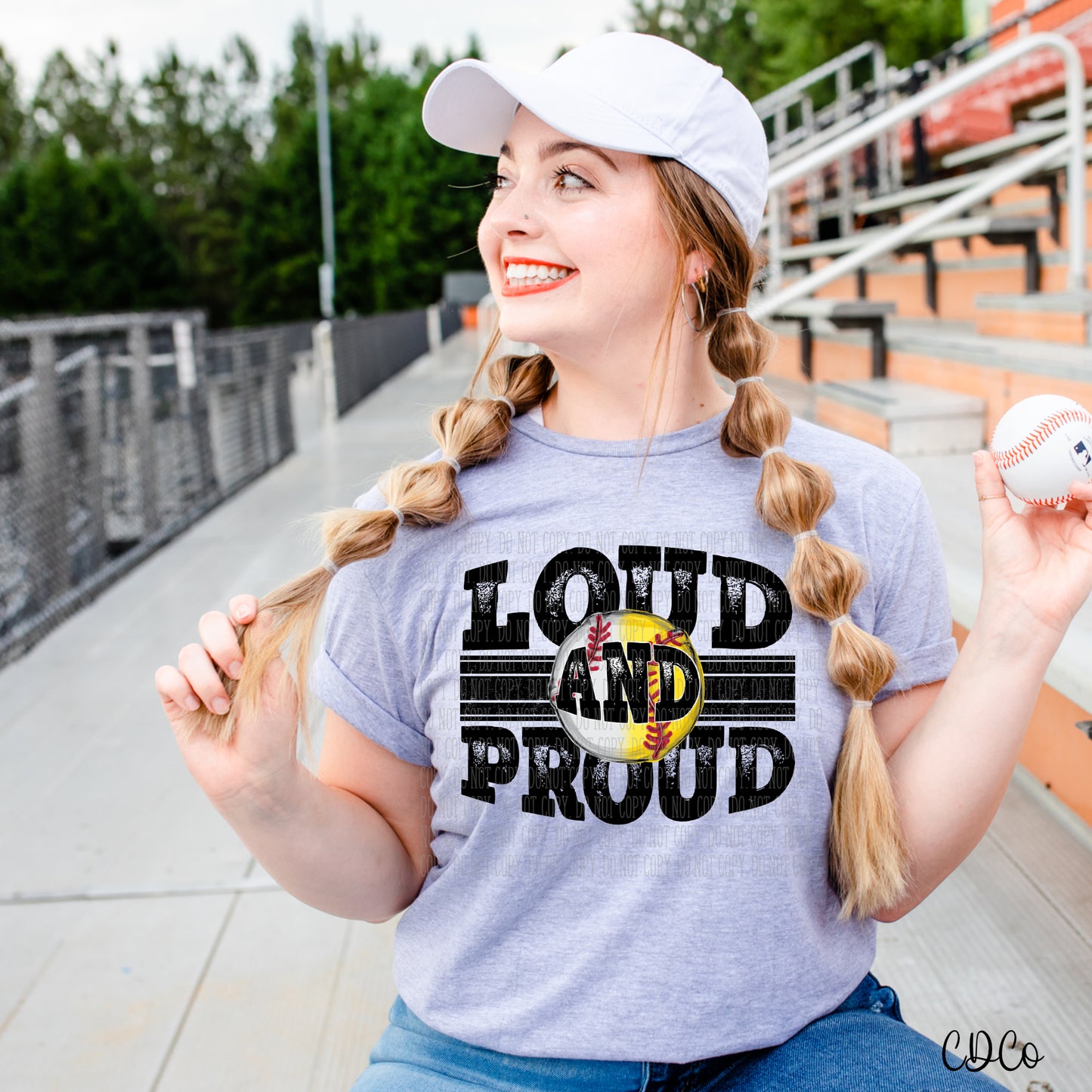 Loud and Proud Baseball/Softball DTF