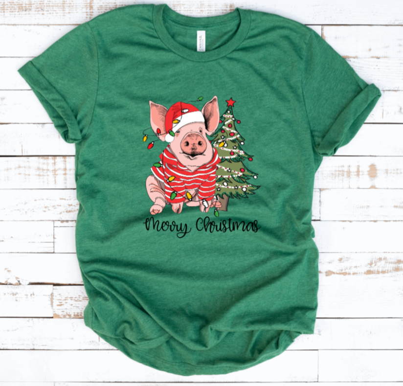 Merry Christmas Pig (350°-375°)