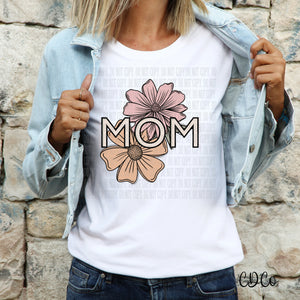 Mom Floral DTF