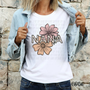 Nana Floral DTF