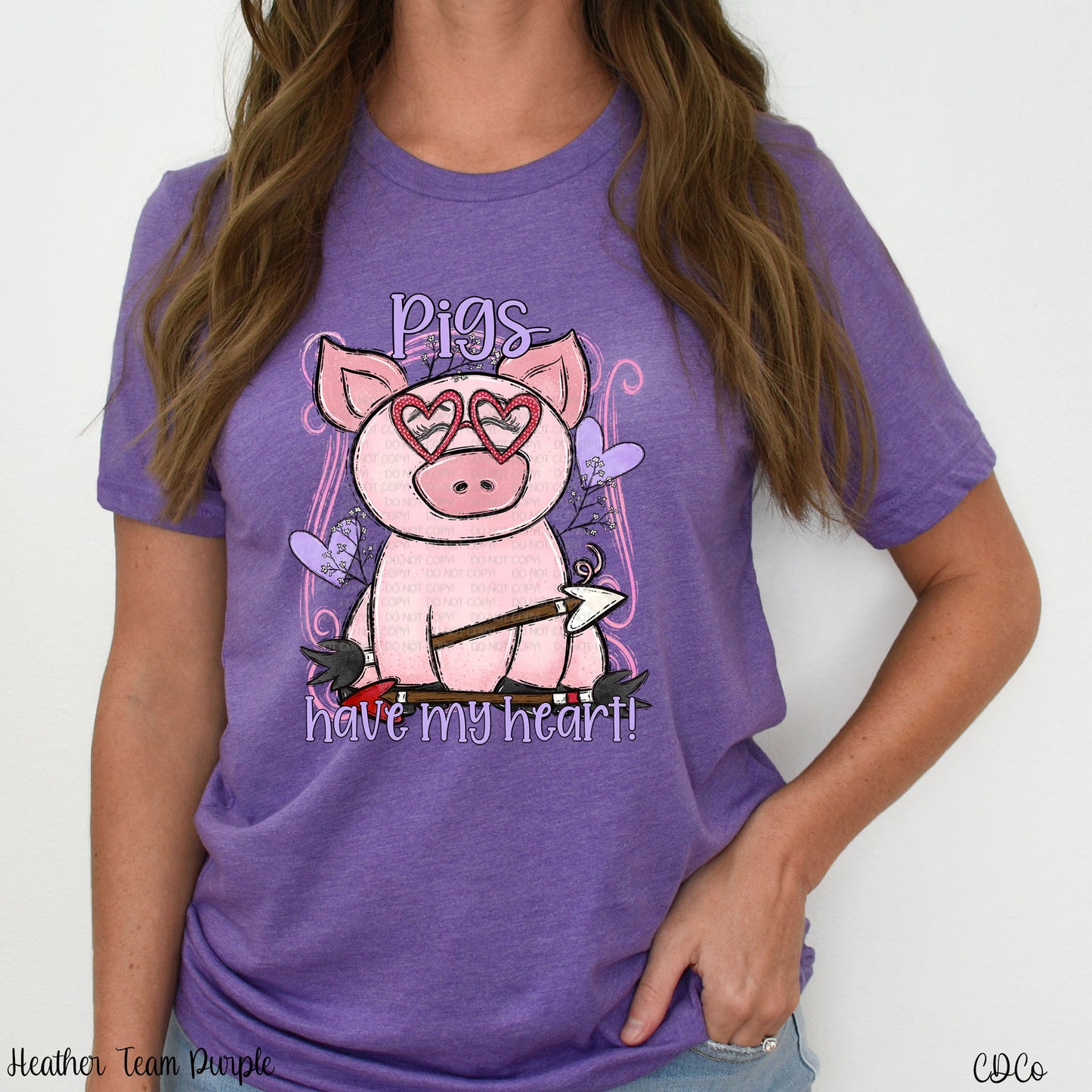 Pigs Have My Heart DTF