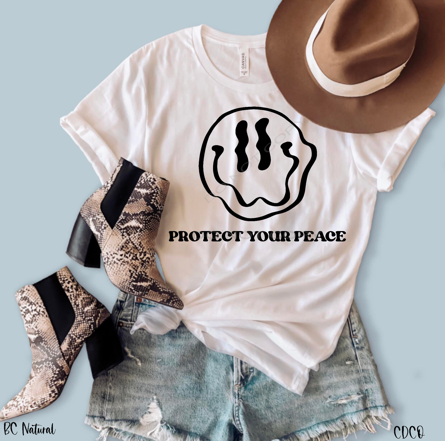 Protect Your Peace Happy Face (325°)