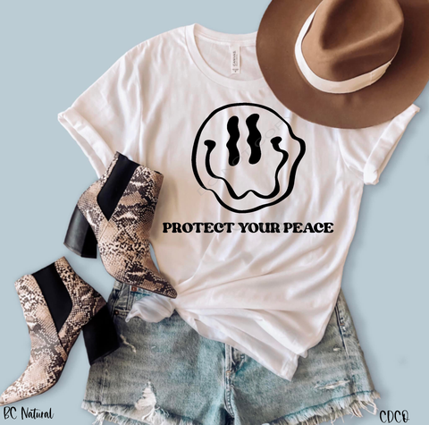 Protect Your Peace Happy Face (325°)