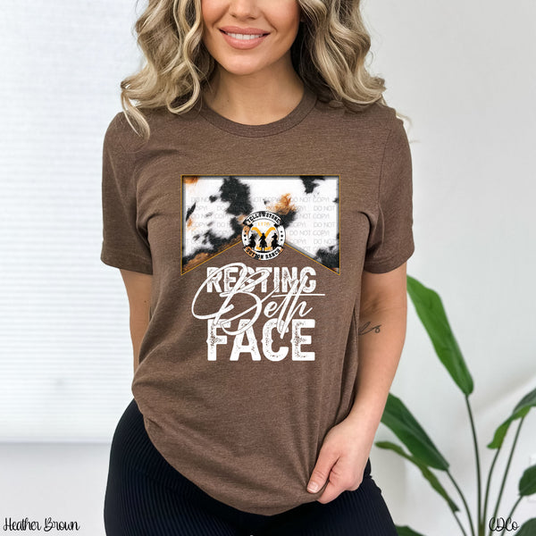 Resting Beth Face DTF