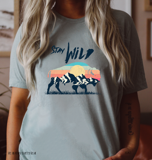 Stay Wild Buffalo (350°-375°)