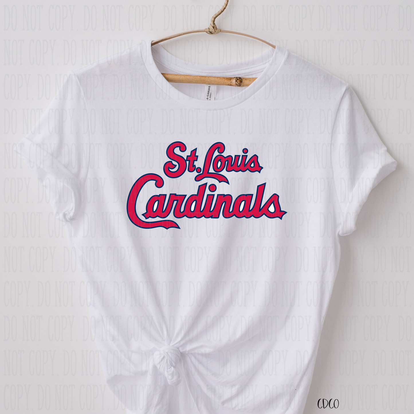 St Louis Cardinals- SUBLIMATION (400°)