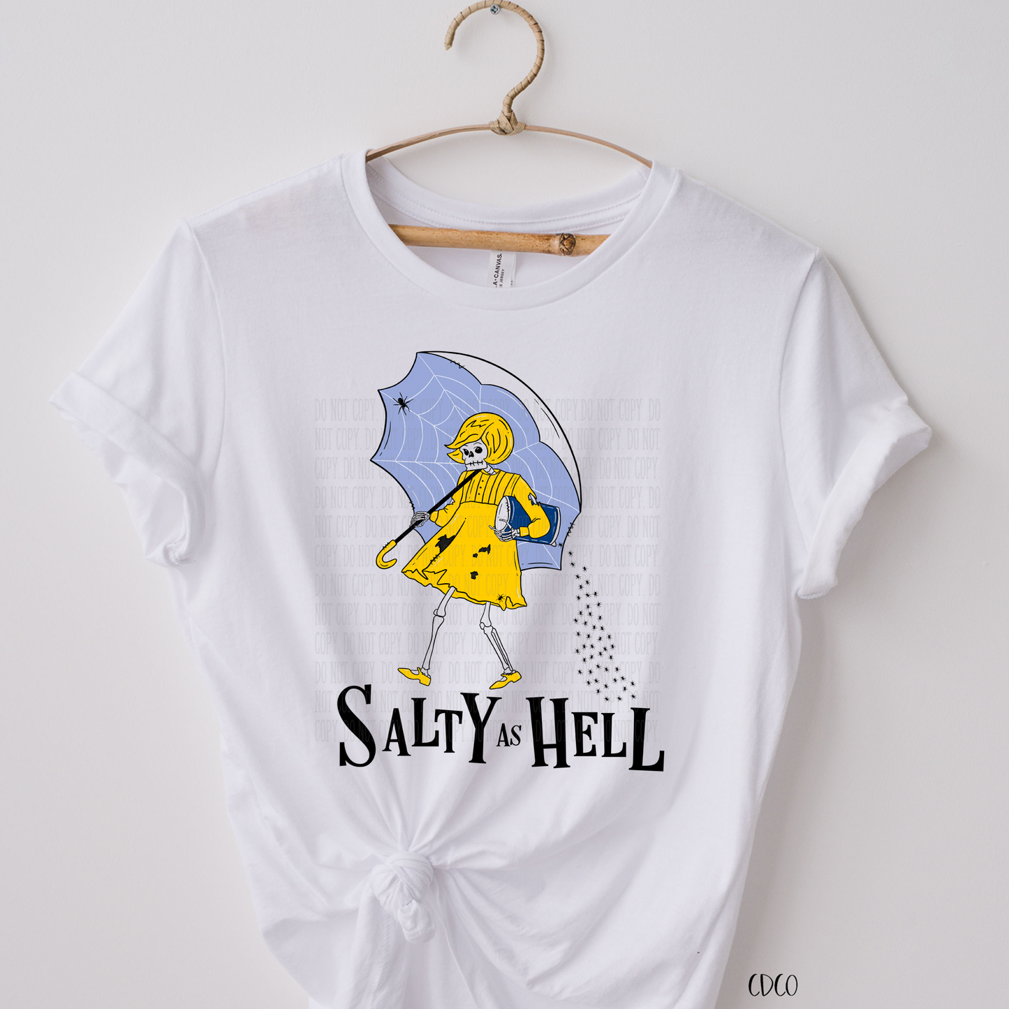Salty As Hell Skeleton SUBLIMATION (400°)