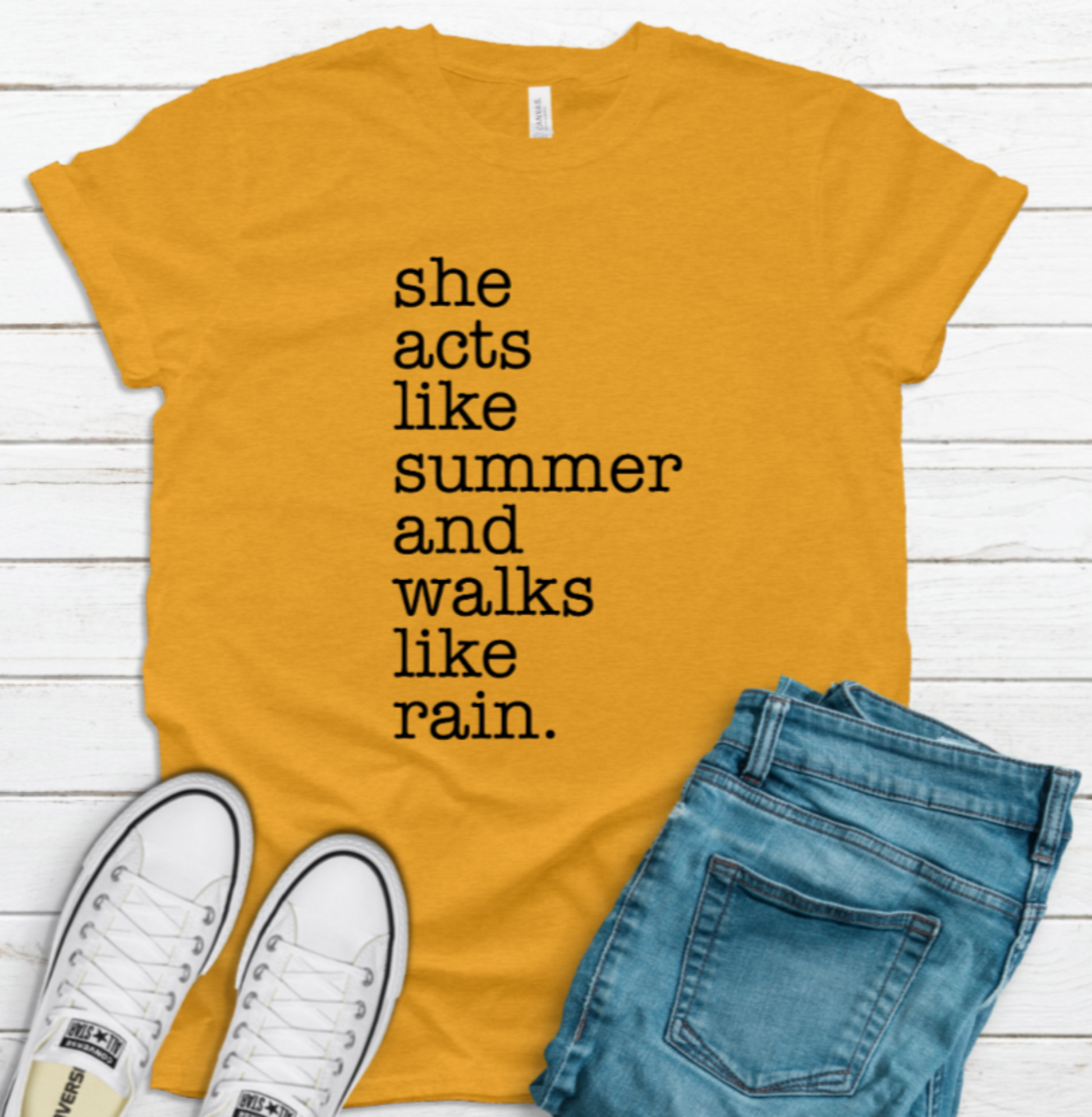 She Acts Like Summer and Walks Like Rain (325°) - Chase Design Co.