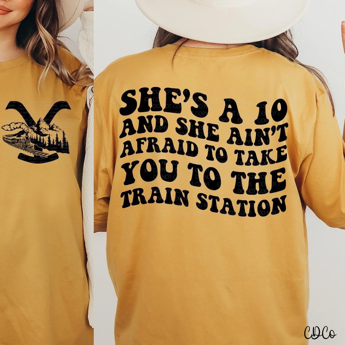 She's a 10.  Take YOU to the Train Station DTF