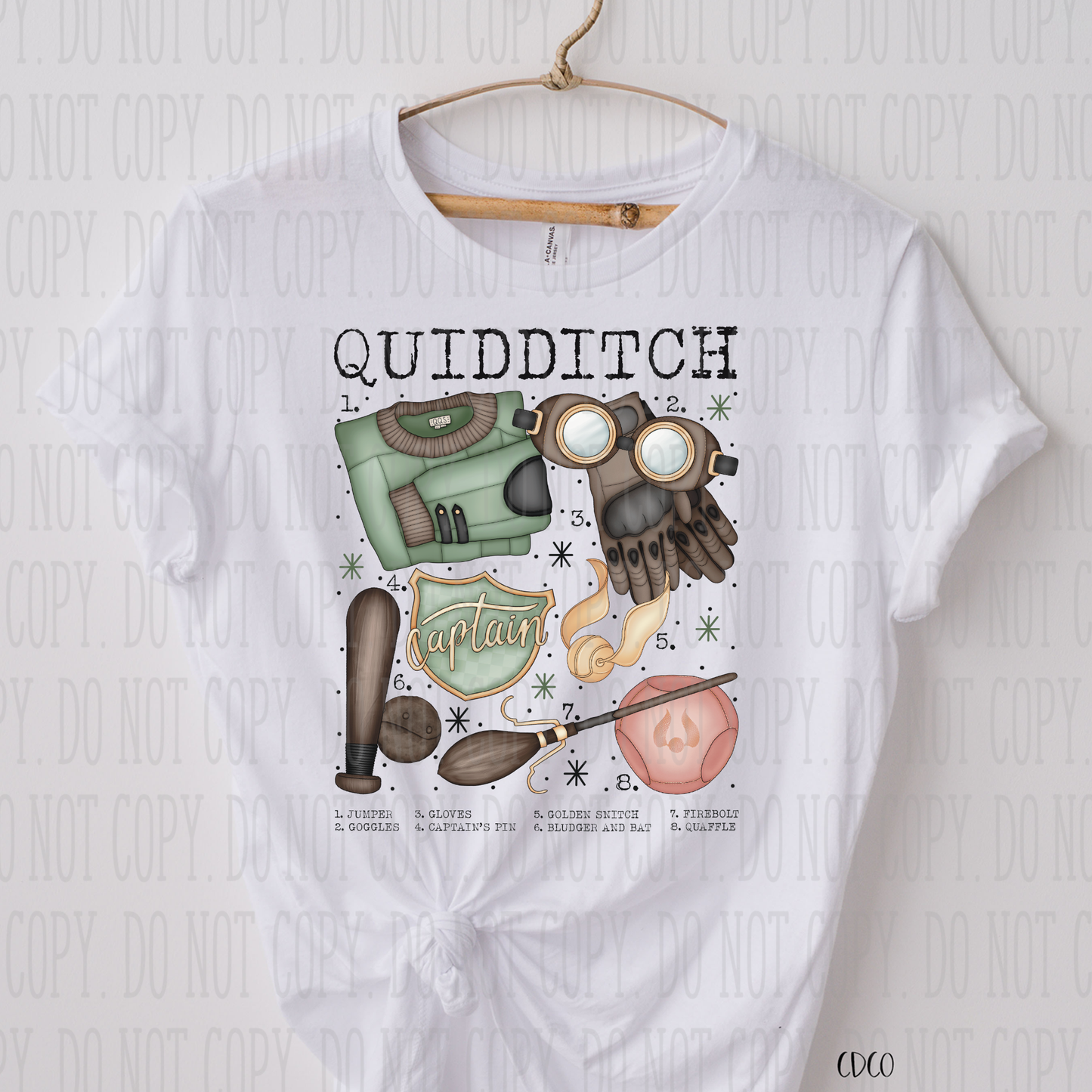 HP Slytherin Quidditch SUBLIMATION (400°)