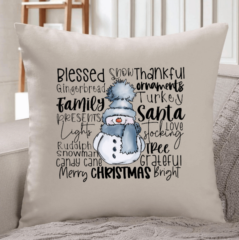 Snowman Typography (350°-375°)