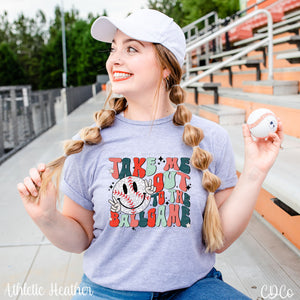 Take Me Out to the Ballgame Retro DTF