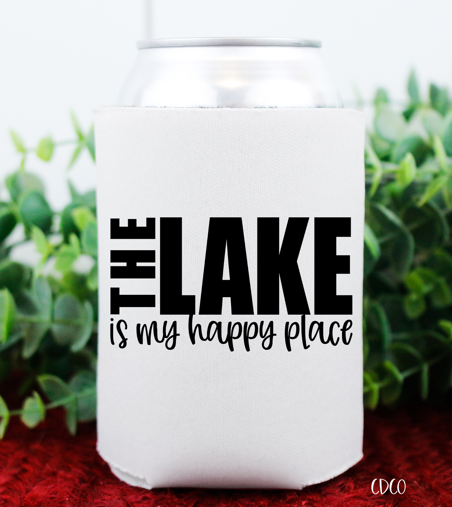 The Lake is My Happy Place Can Hugger (325°)
