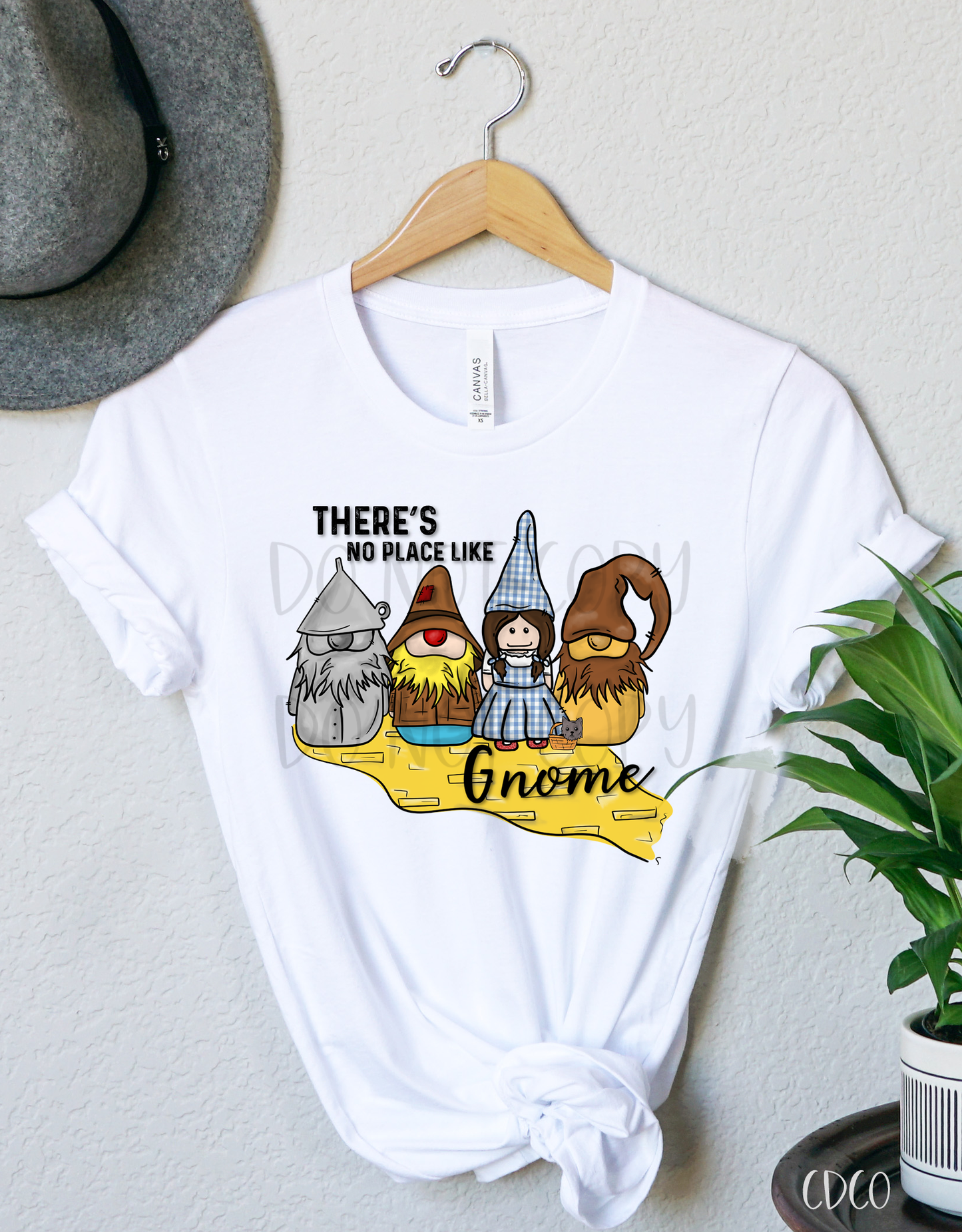 There's No Place Like Gnome SUBLIMATION (400°)