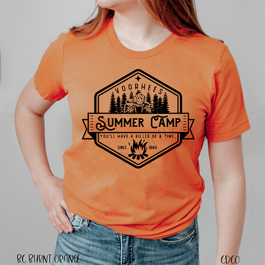 Horror Summer Camp Logo (325°)