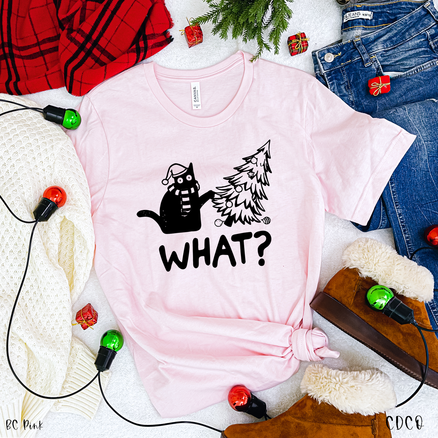 What?  Christmas Cat (325°)