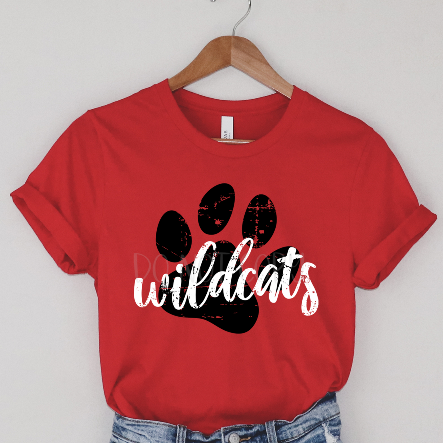Wildcats Mascot Paw 2/C (325°)