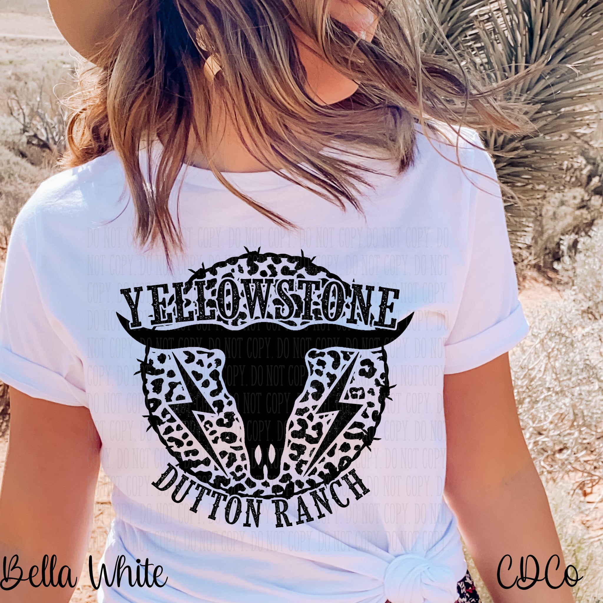 Yellowstone Dutton Ranch Leopard Bolt (325°) Chase Design Co.