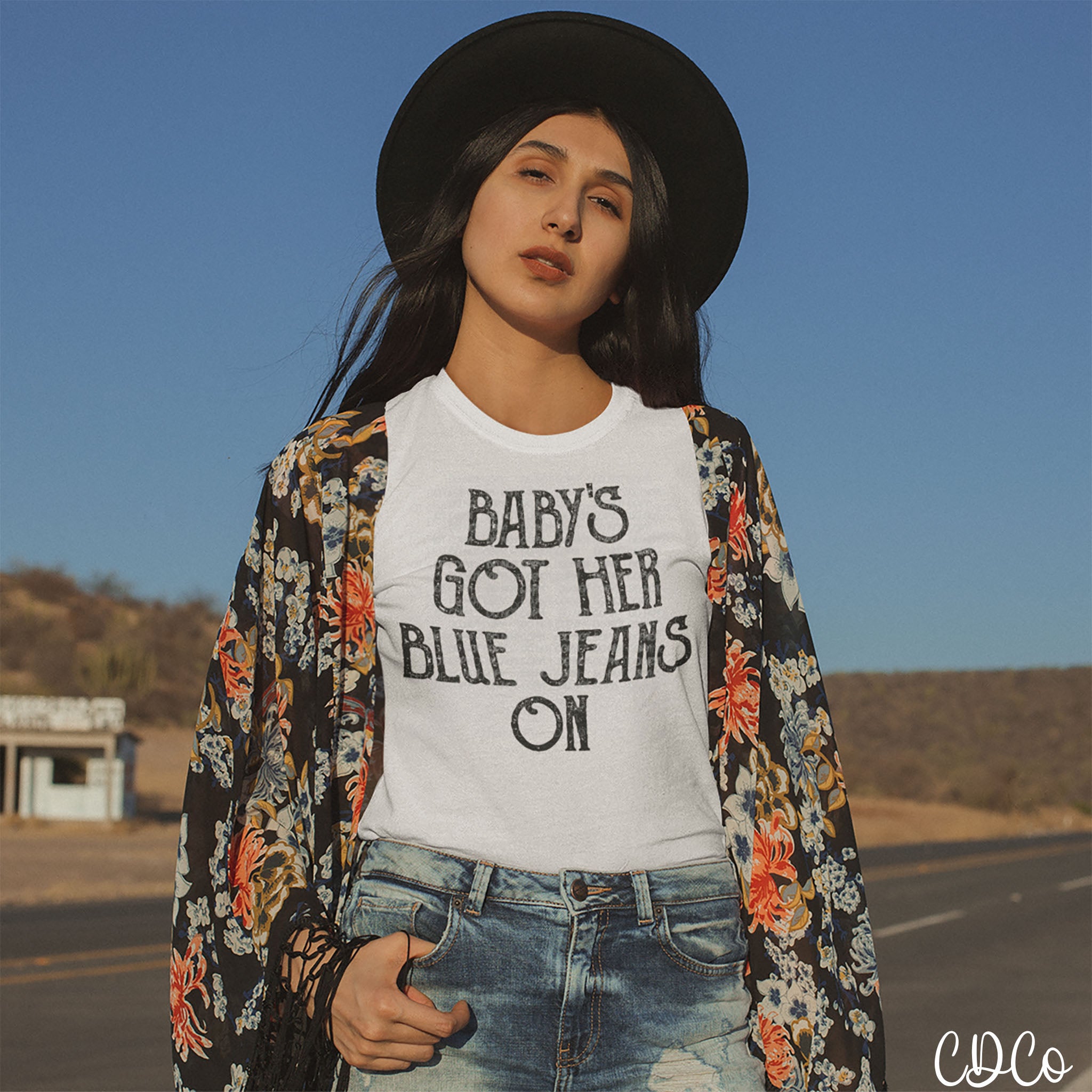 Baby's Got Her Blue Jeans On (325°) Chase Design Co.