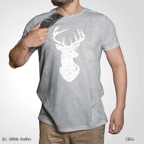 Distressed Deer - White (325°)