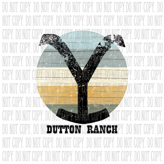 Dutton Ranch Round - Digital Download