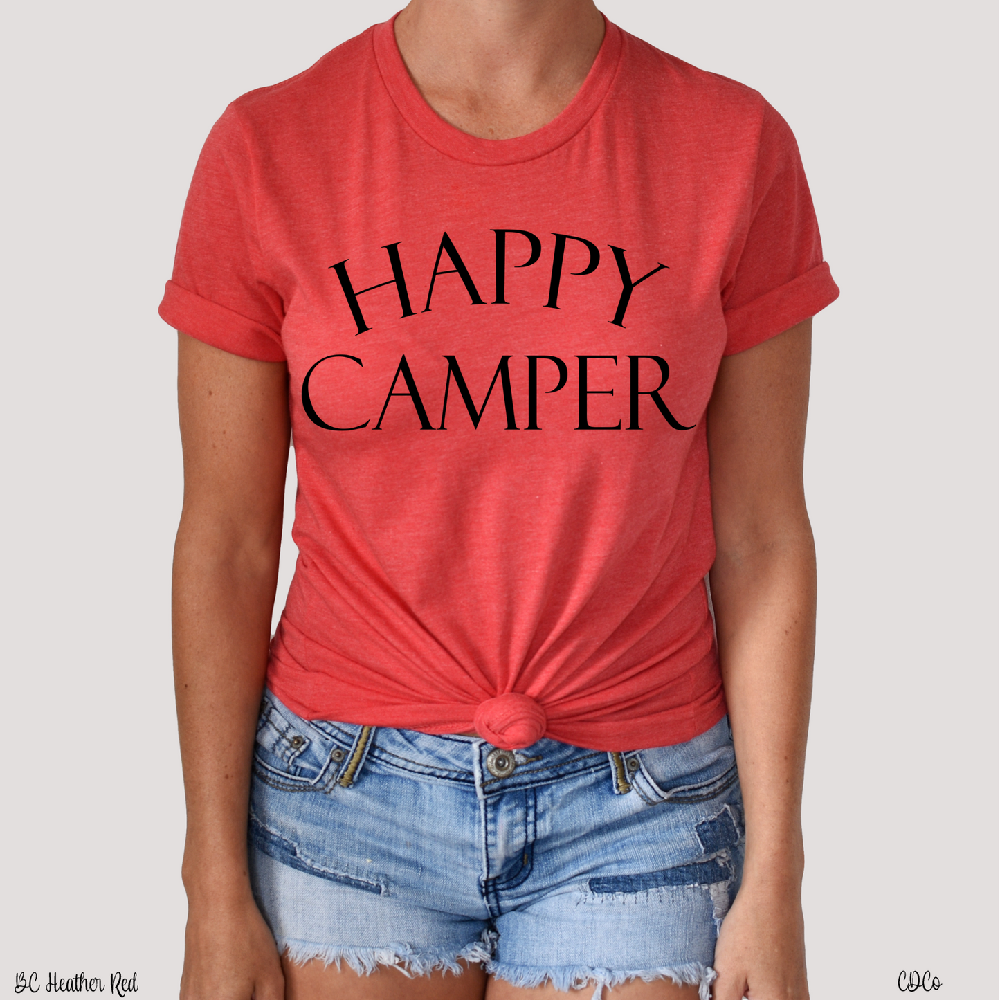 Happy Camper - words only (325°)