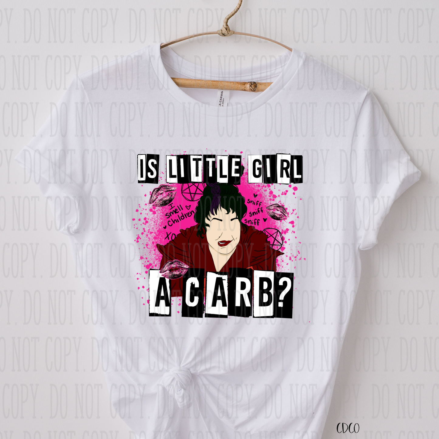 Is a Little Girl a Carb? SUBLIMATION (400°)