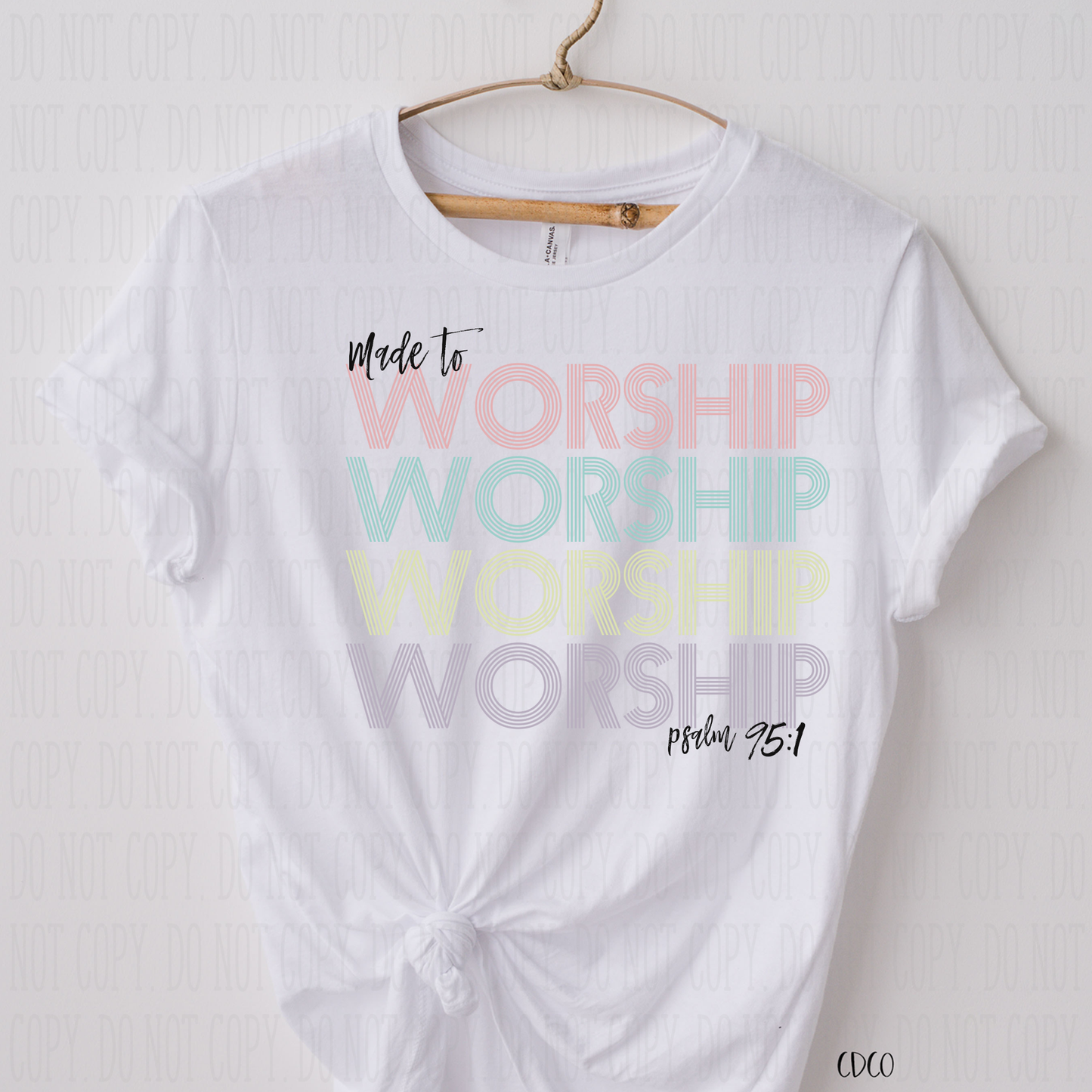 Made to Worship SUBLIMATION (400°)