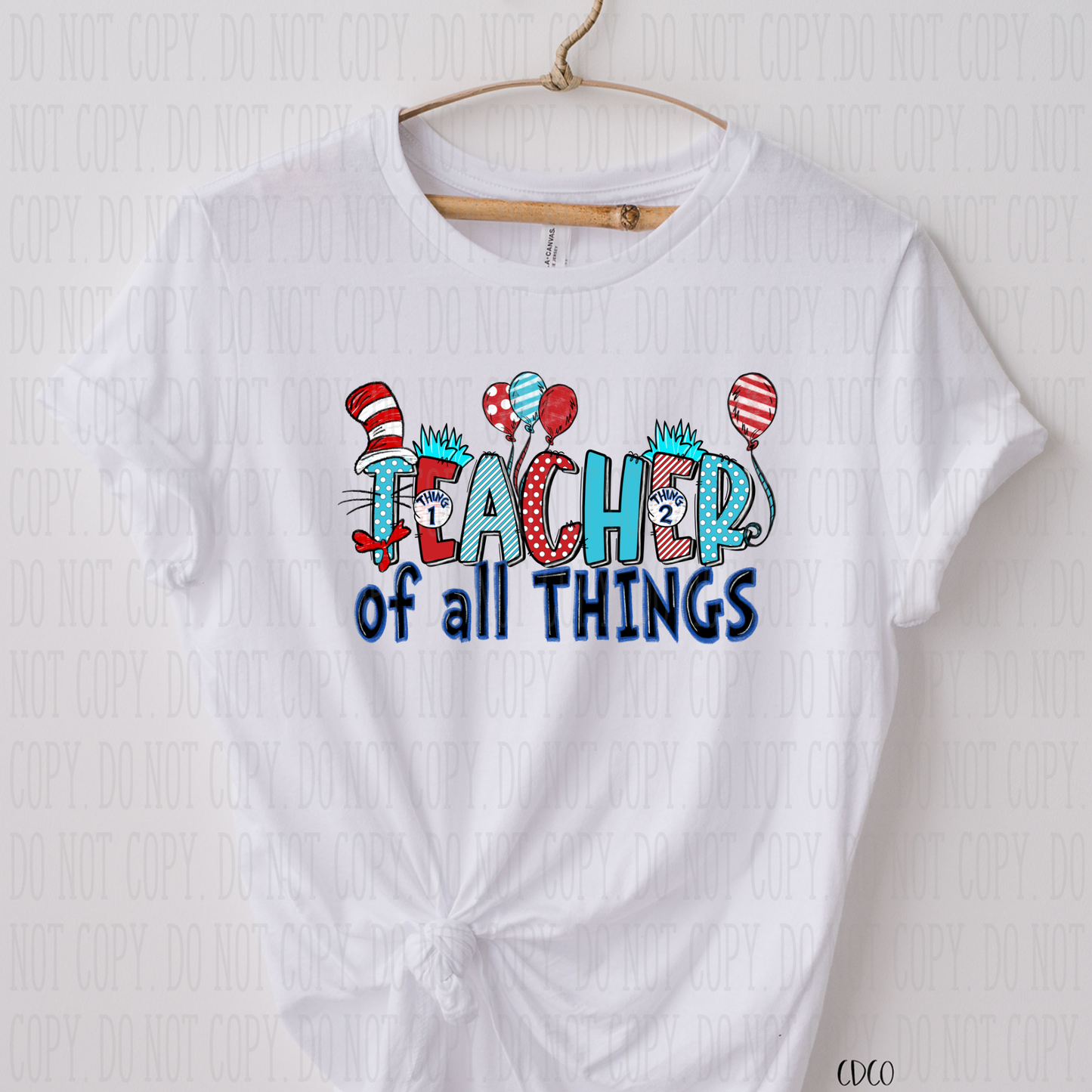 Read Across America Suess Series  SUBLIMATION (400°)